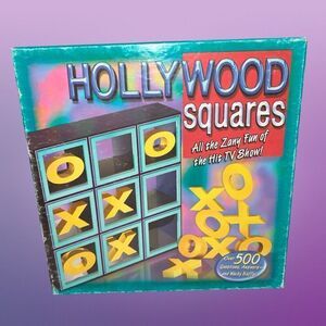 Vintage 1999 Hollywood Squares Game by Parker Brothers from TV Show